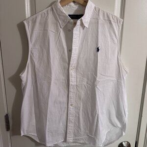Polo Women's Sleeveless Oxford Shirt